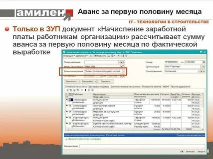 Аванс по заработной плате какой размер