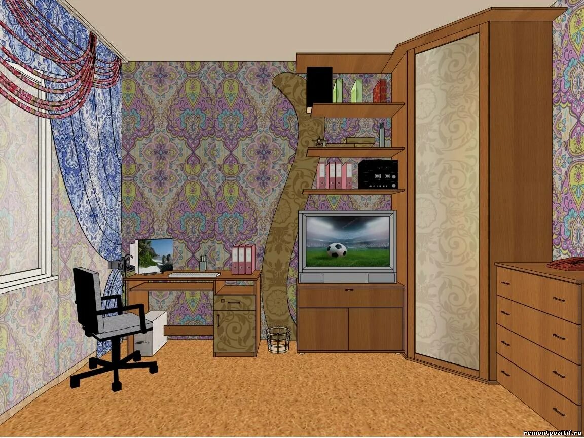 потайные двери в интерьере.