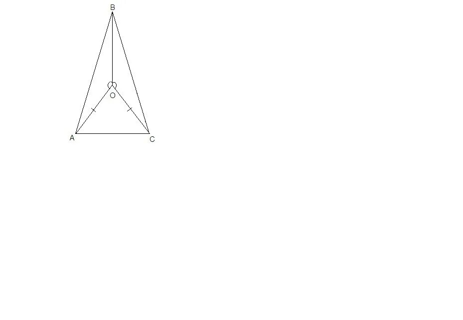 Внутри треугольника авс взяты точки. Треугольник с треугольниками внутри. АО=ОС докажите АВ=вс. Точка внутри треугольника. ОА ОС угол 1 равен углу 2 доказать что АВ вс.