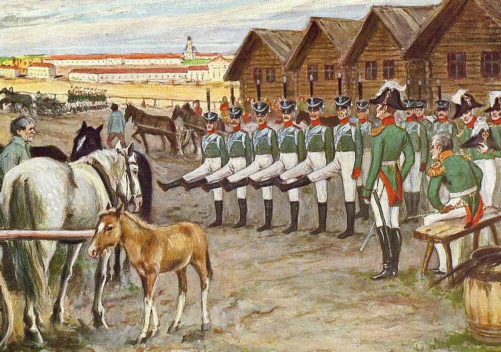 Поселенец в чужих местах. 1810-1857 Военные поселения. Аракчеев военные поселения. Военные поселения Аракчеева при Александре 1. Военные поселения 1810 Аракчеев.