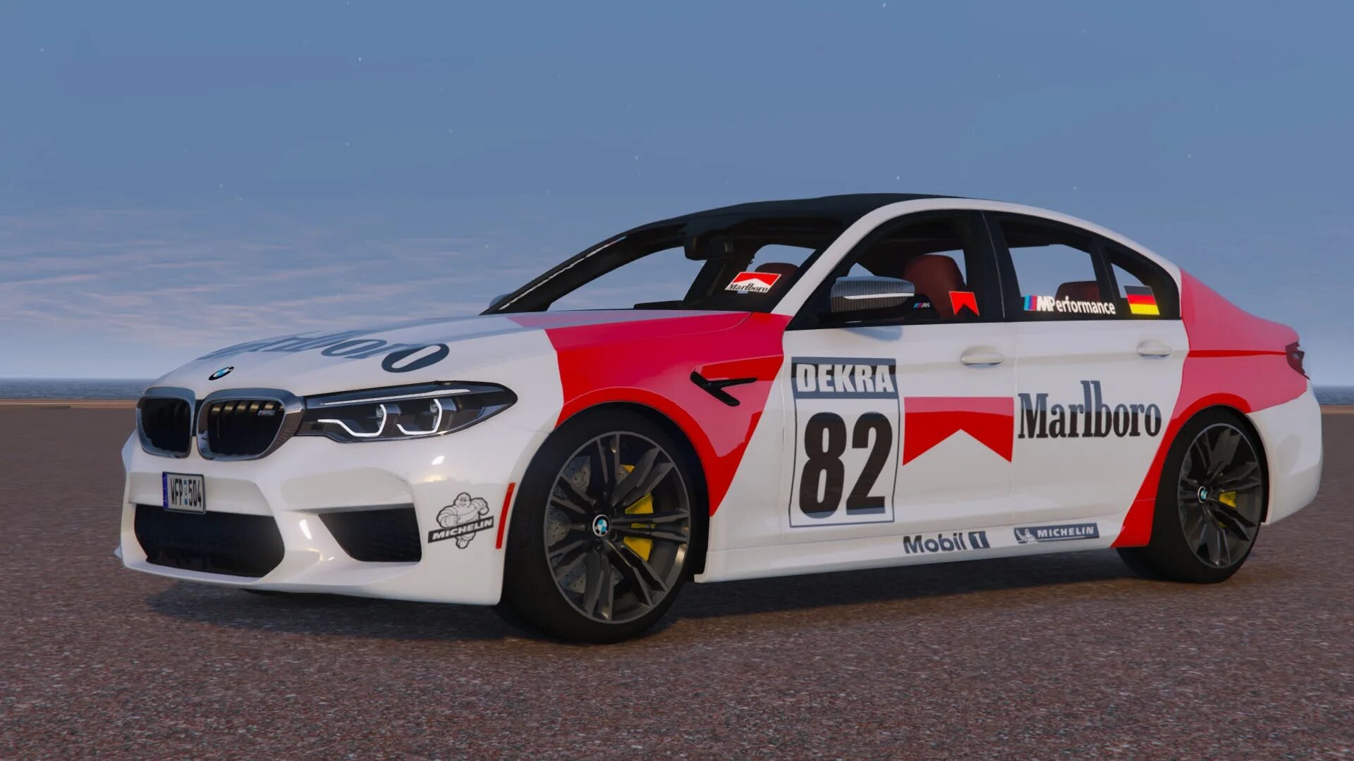 BMW m5 f90 Marlboro. 2018 BMW m5 f90 Marlboro livery. BMW m5 f90 livery. M5 f90 Marlboro.