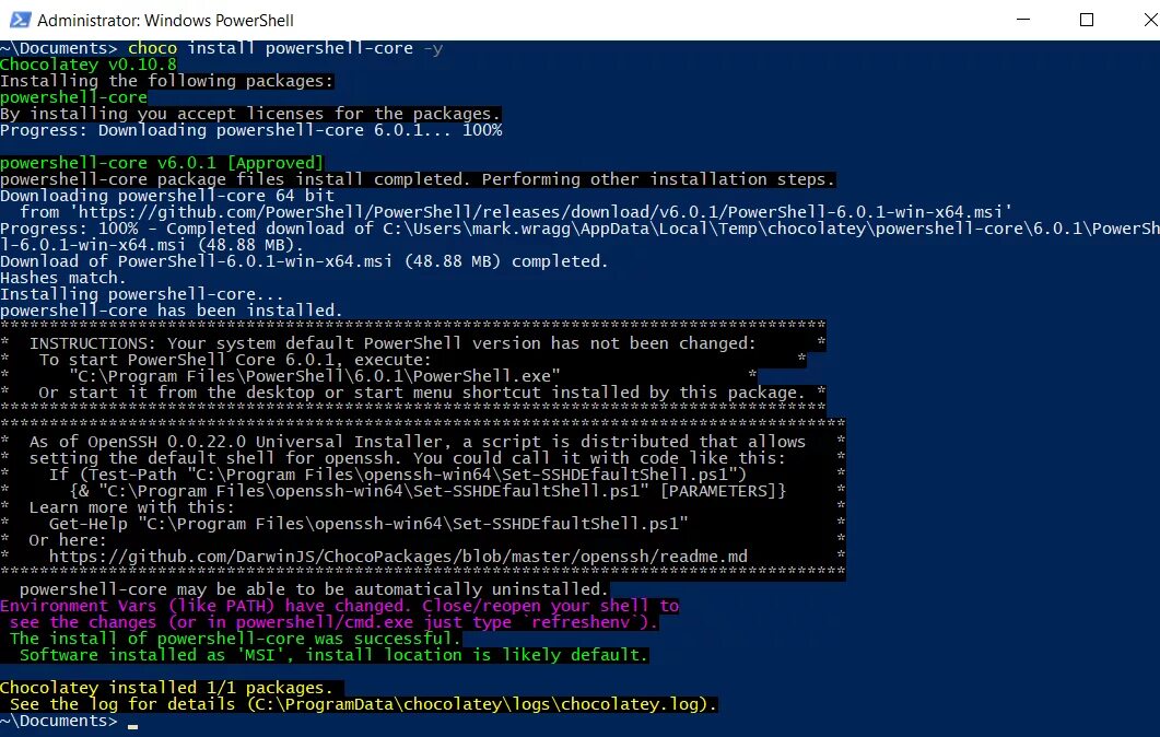 POWERSHELL Core. POWERSHELL install. POWERSHELL Core v7.1.3. Банка POWERSHELL.