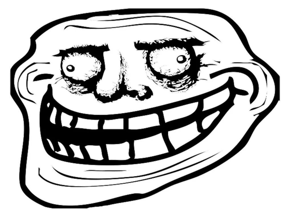 Trollface без фона. Тролль улыбается. Мемы рожи. Улыбающаяся рожа. Мем рожа.