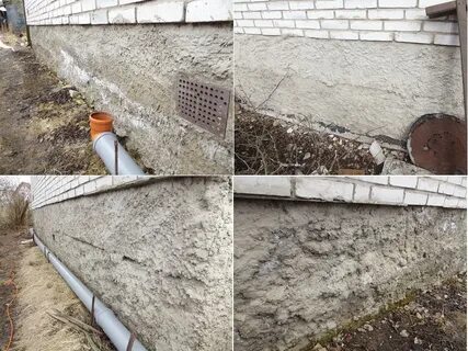 Чем заделать трещины в отмостке
