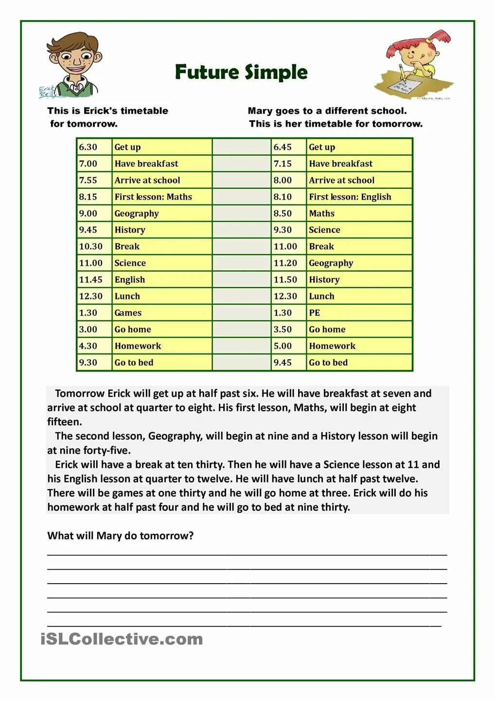 Text for reading future. Английский future simple for kids. future simple tasks for kids. future simple worksheets for kids. future simple упражнения reading.
