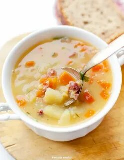 Суп картофельный с горохом
