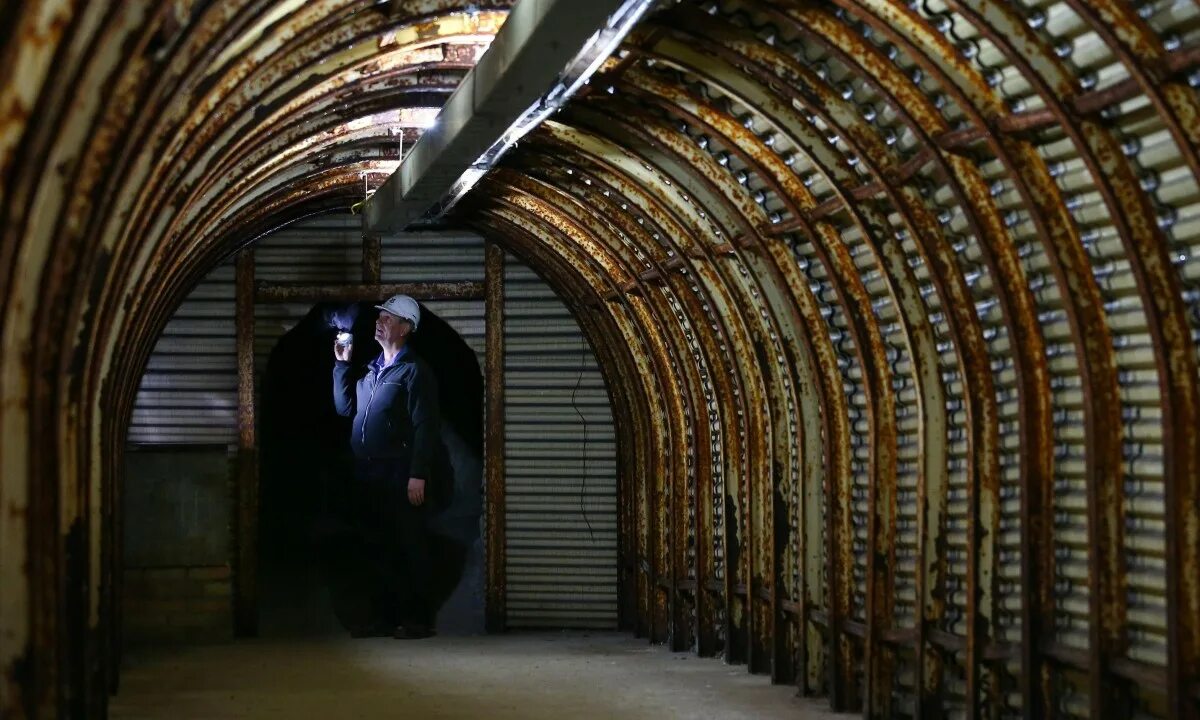 Under the tunnel