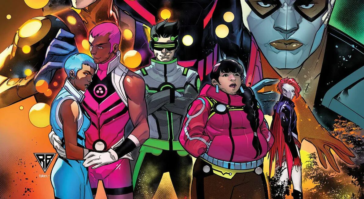 Новые супергерои марвел. New Warriors Марвел. New Warriors Marvel 2020. Ринтра Марвел. Новый Супергерой.