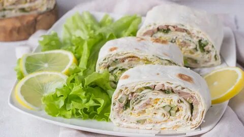 Лаваш рулетики с начинкой пошаговый рецепт