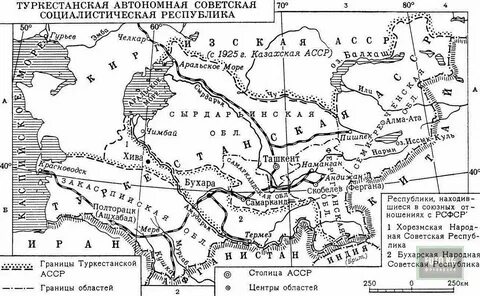 Образование киргизской асср