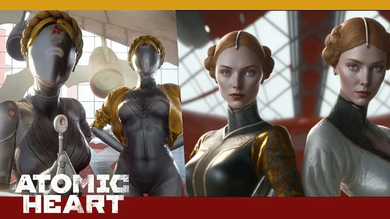 Балерины из atomic heart. Атомик харт. Атомик харт близняшки арт 34. Атомик харт 34. Балерины из atomic heart.