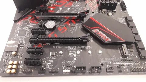 Материнская плата asus rog strix b360