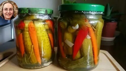 Маринованные огурцы морковь перец