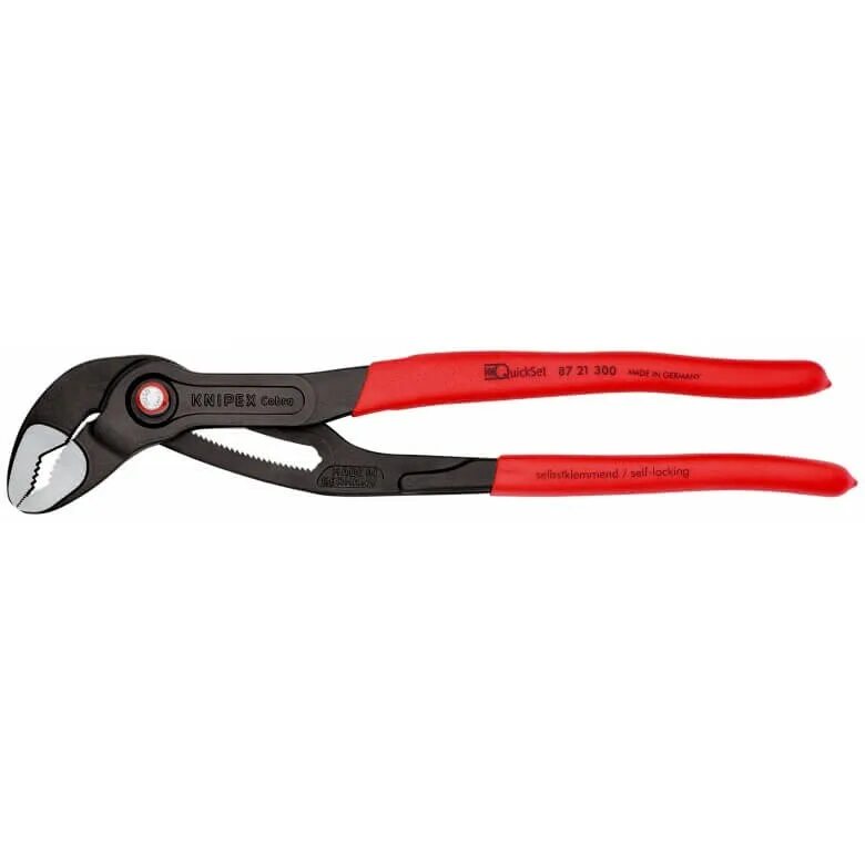 Клещи knipex cobra. Knipex Кобра KN-8701300. Клещи Knipex KN-8701300. Книпекс Кобра 300 мм. Клещи Knipex Кобра Quickset.