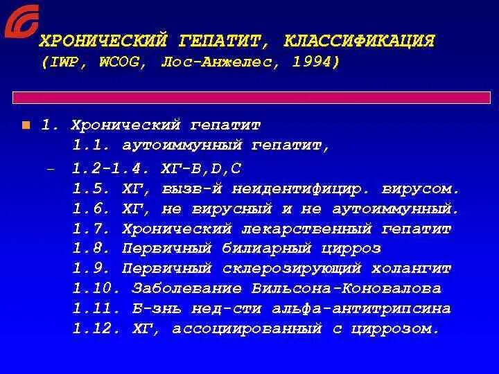 Хронический гепатит тесты с ответами