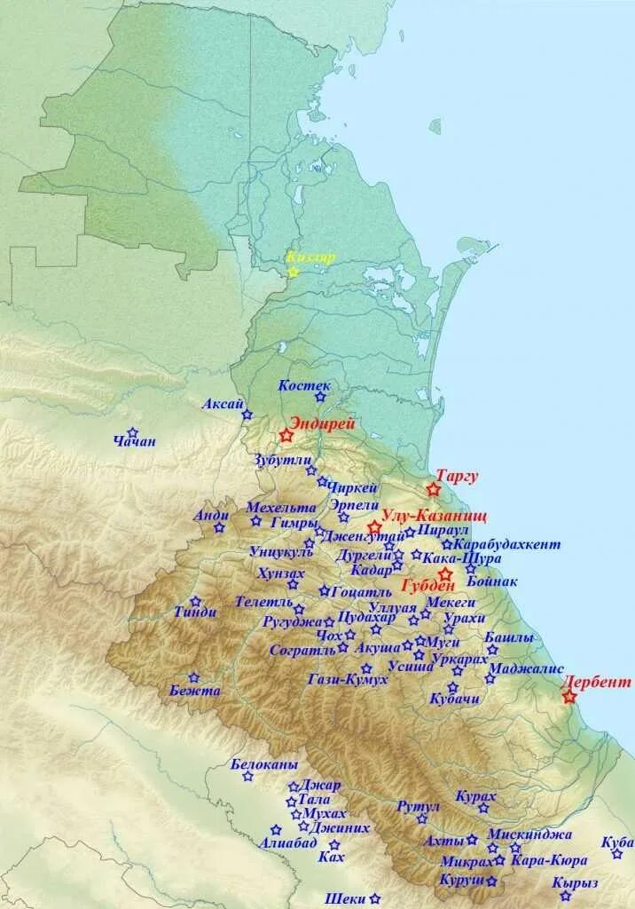 Достопримечательности дагестана на карте с названием. Достопримечательности Дагестана на карте. Территория Дагестана на карте. Туристическая карта Дагестана. Физическая карта Дагестана.