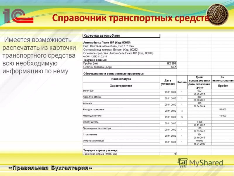 Название программного продукта для бухгалтерского учета