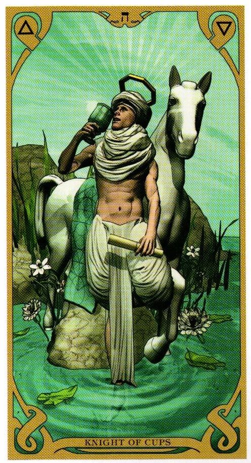 рыцарь кубков золотое таро. аркан рыцарь кубков. рыцарь кубков перевернутый таро. рыцарь кубков безумная луна. пятёрка мечей таро.