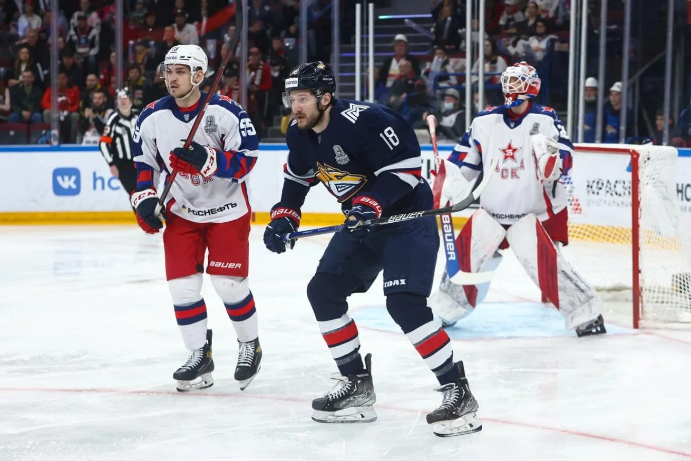 счет матча кхл цска