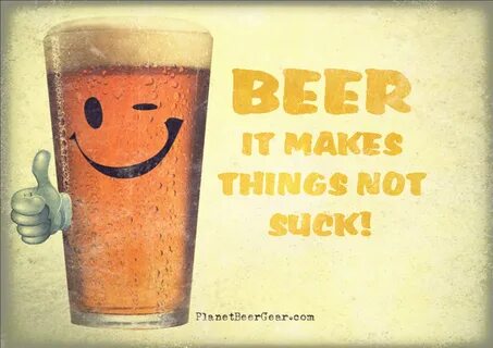 Beer makes