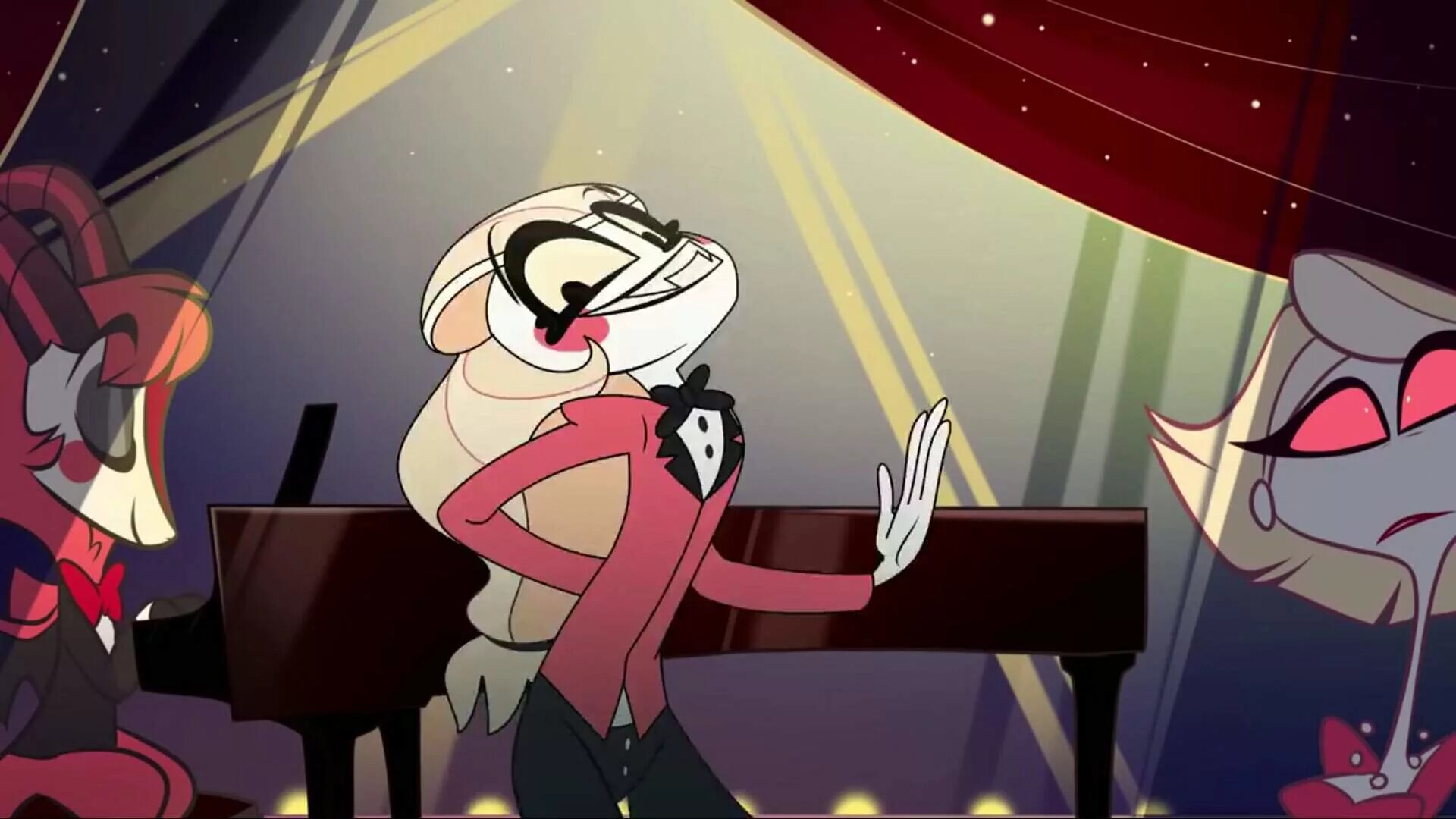 истребитель демонов отель хазбин. Hazbin hotel rus sub. отель хазбин слушать песню на русском. отель хазбин аластор аниме. Hazbin hotel rus sub.