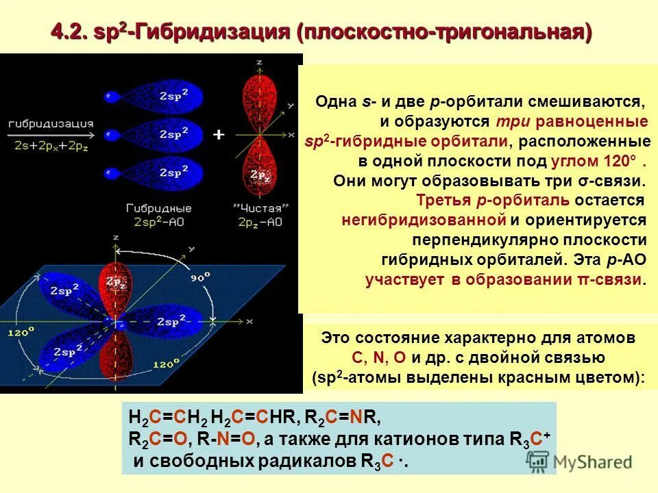 Гибридизация органических соединений таблица. Sp2 гибридизация у каких углеводородов. Sp2 гибридизация у каких углеводородов. Sp2 гибридизация в органике. Строение метана в пространстве.
