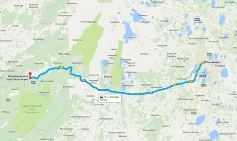 Сколько времени ехать от екатеринбурга до челябинска