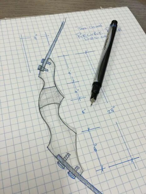 Изготовление лука своими руками чертежи с размерами US5845388A Method for production of archery bow risers of various shapes Goo