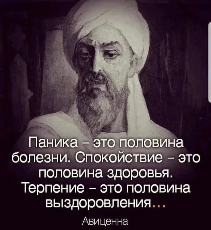 Авиценна цитаты. Высказывания авиценны. авиценна паника половина. авиценна паника половина болезни. самообладание цитаты.