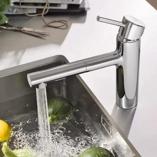 Выдвижной смеситель для ванной