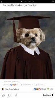 He has graduated