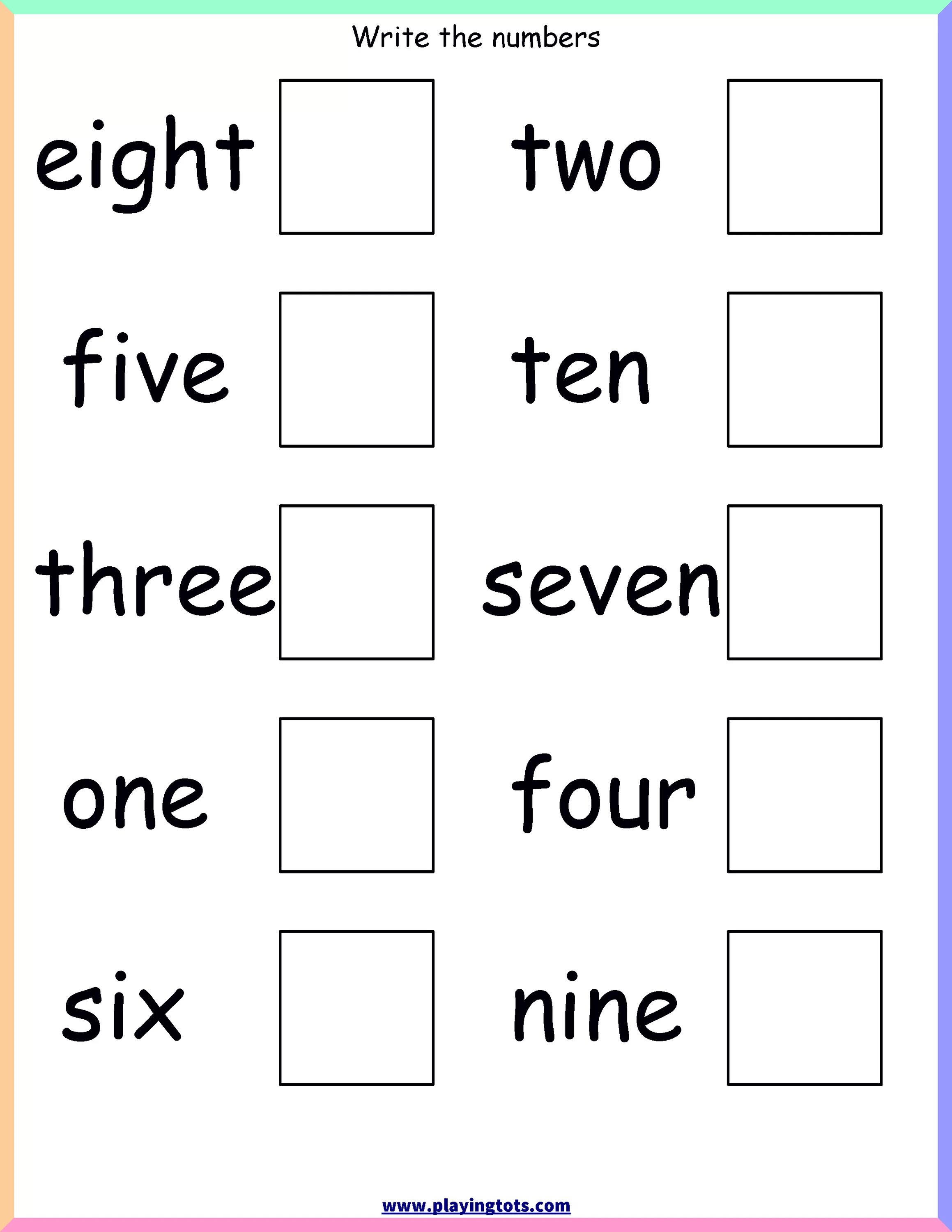 1 class tasks