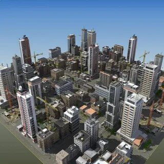 City 3d model
