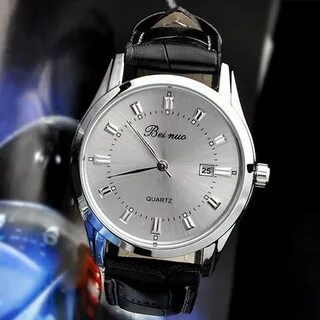 7.13US $ |Brand Luxury Men's Watch Date Day Leather Strap Sport Watche...