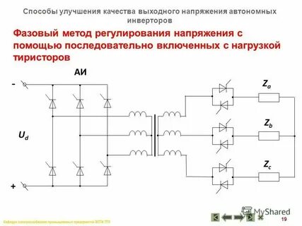Виды регулирования напряжения
