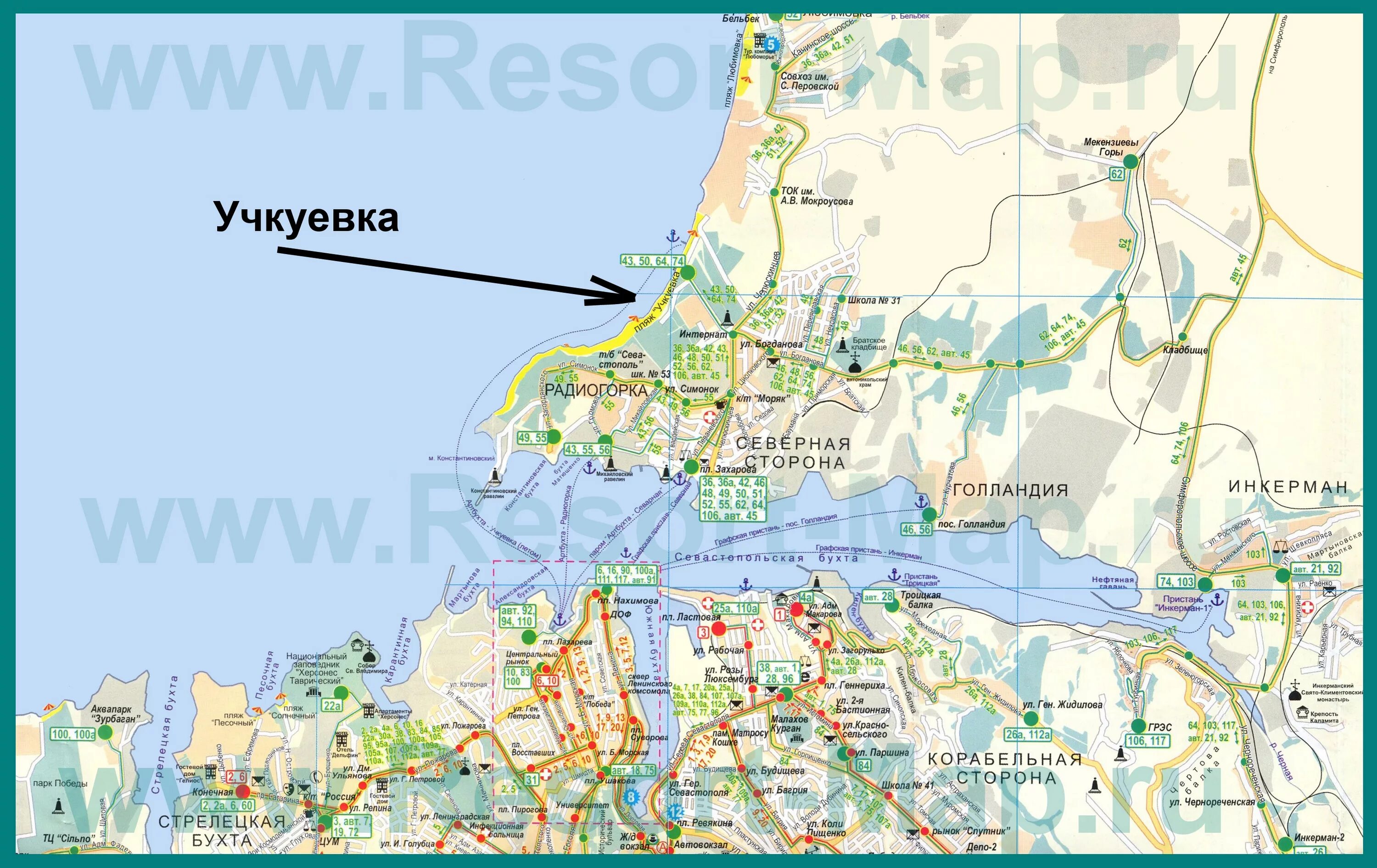 гора гасфорта севастополь на карте. бартеньевка севастополь на карте. севастополь северная сторона карта. туристическая карта севастополя. мыс фиолент на карте севастополя.
