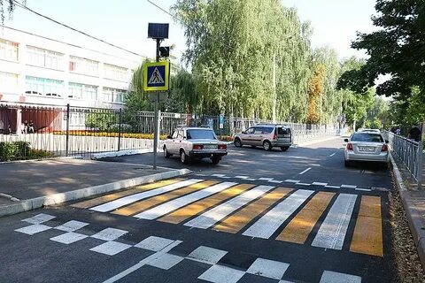 Новые пешеходные переходы