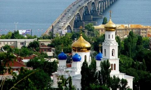 Самый большой город на волге