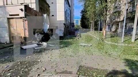 Тц в донецке обстрел