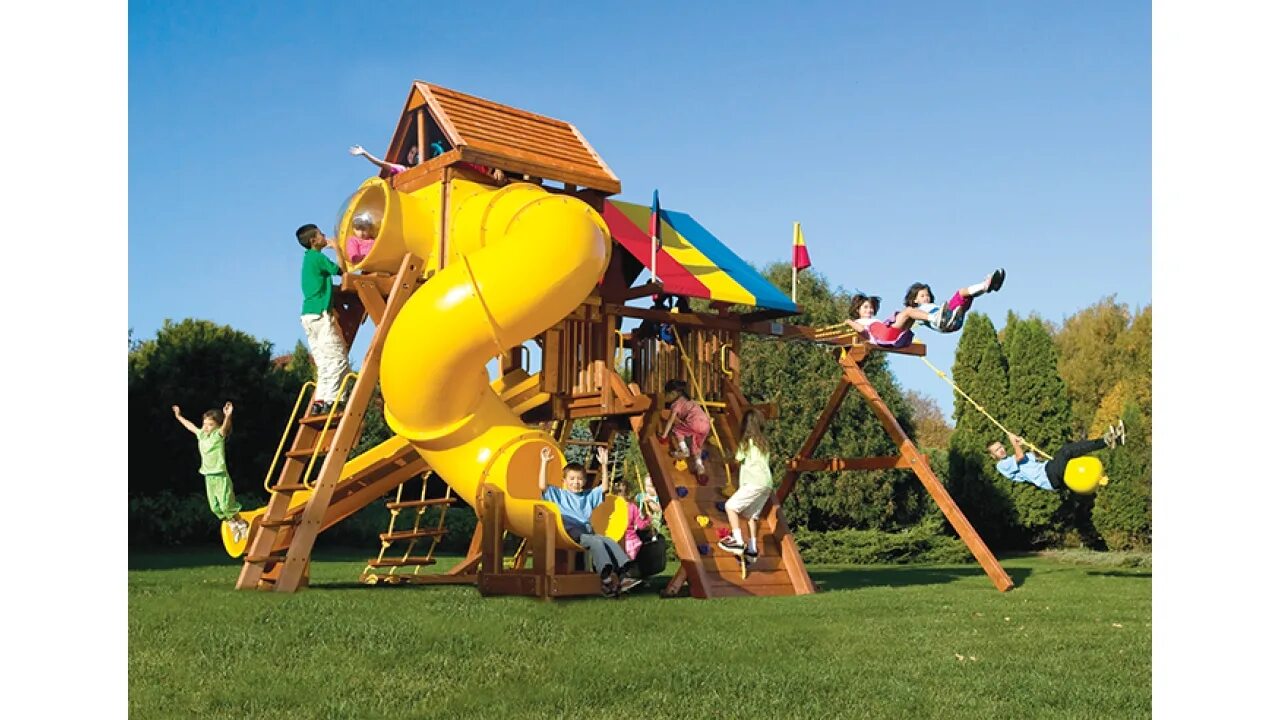 Long playground