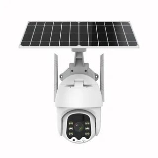 Intelligent solar energy alert ptz camera