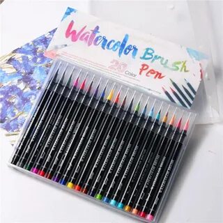 Профессиональные акварельные маркеры