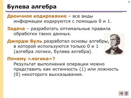 Какой ученый разработал основы алгебры логики