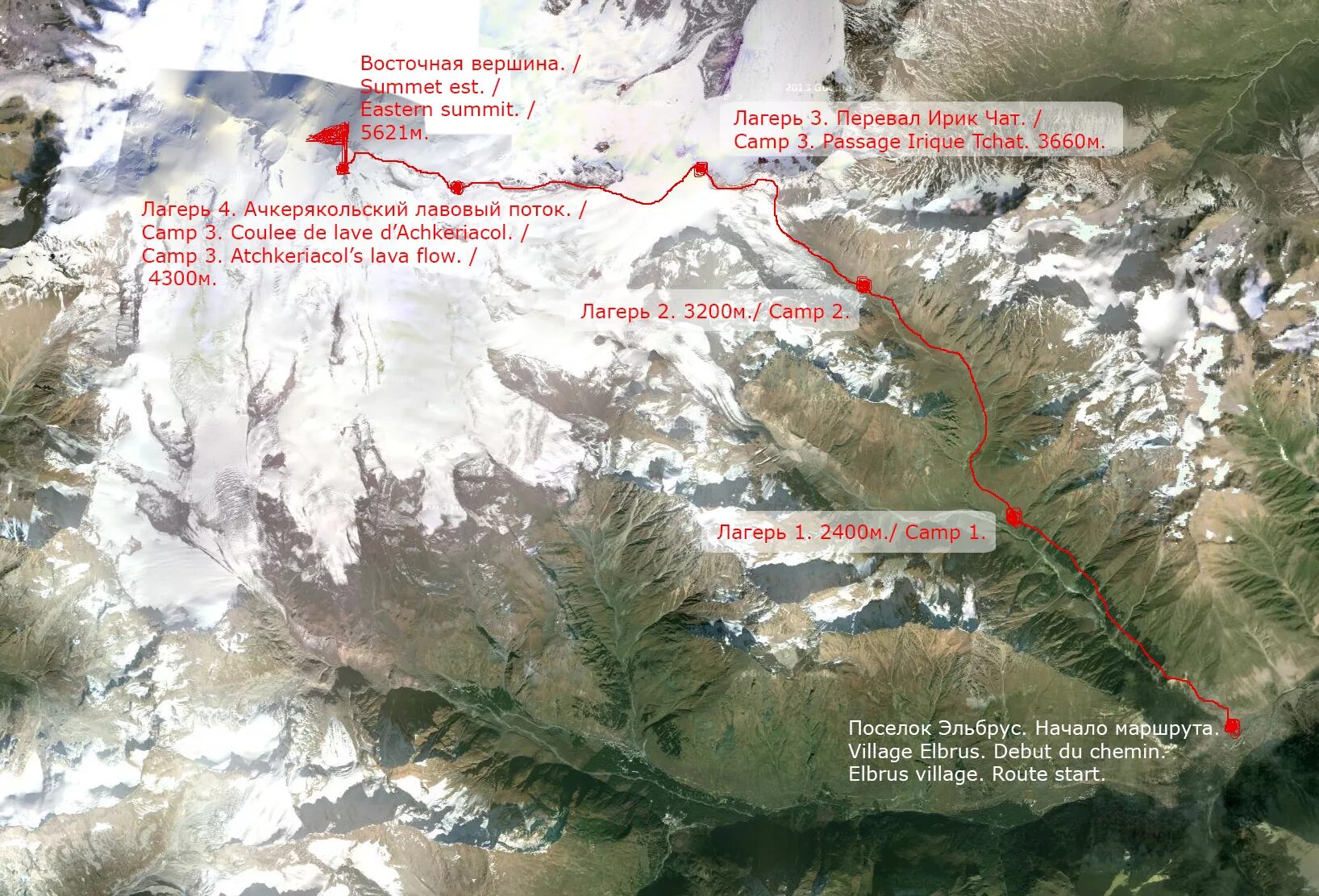 Эльбрус где находится на карте высота. Восхождение на Эльбрус с Востока маршрут. Восхождение на Эльбрус с Юга маршрут. Эльбрус тропа восхождение. Карта Эльбруса с маршрутами восхождения.