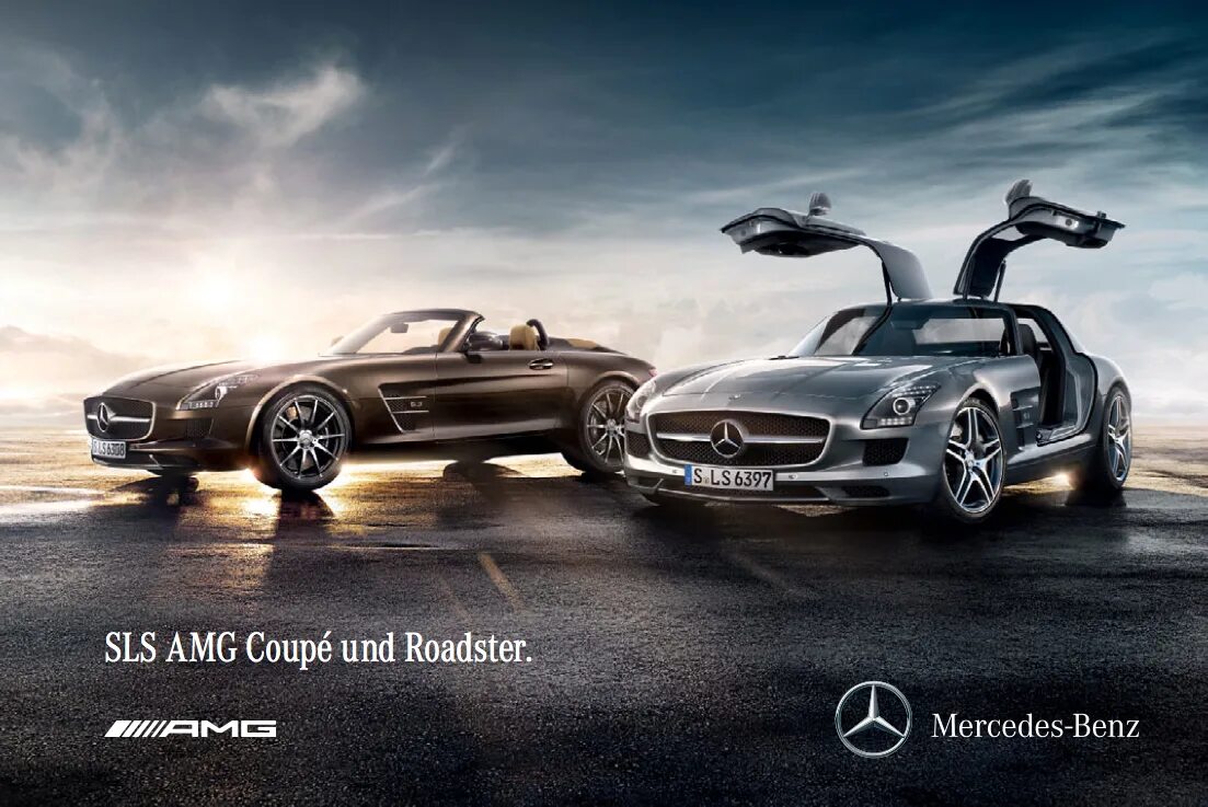 Mercedes-Benz SLS AMG Coupe. Mercedes-Benz-SLS-AMG реклама. Реклама Мерседес. AMG реклама. Реклама mercedes