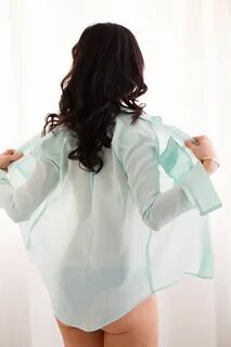 Undressing woman