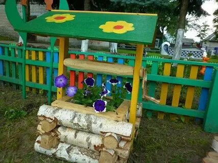 Конспект на участке детского сада