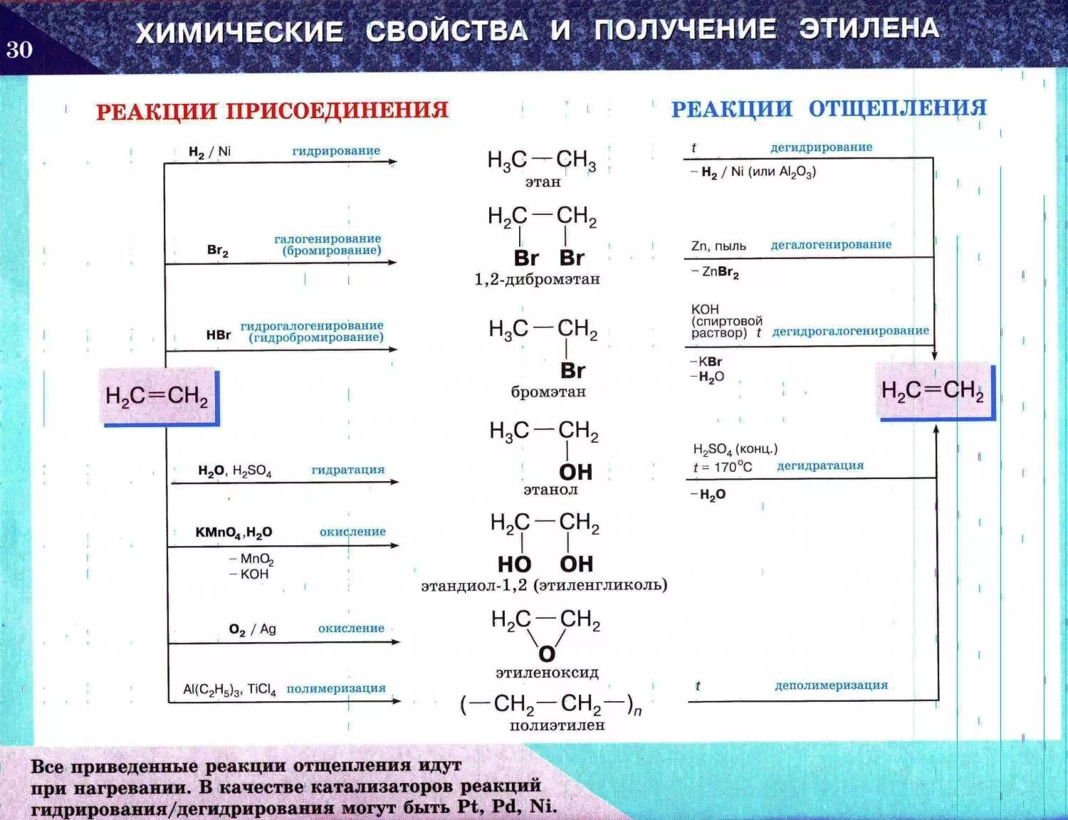 Химические свойства алкенов опорная схема. Химические реакции алканов алкенов и алкинов таблица. Химические реакции этиленовых углеводородов. Химические свойства алкенов схема.