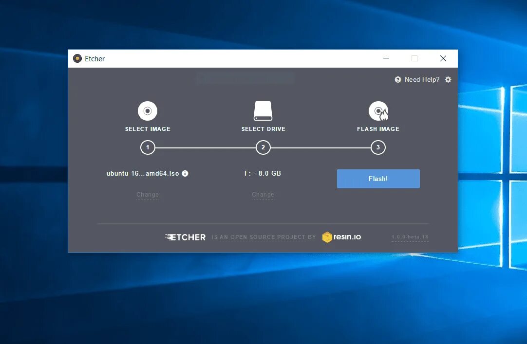Загрузочная флешка windows ubuntu
