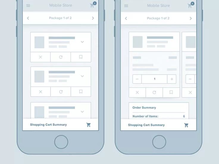 Тестирование дизайна приложения. Mobile cart ui. пользовательского опыта мобильного приложения. поиск ux. шаблон дизайна мобильных сообщений.